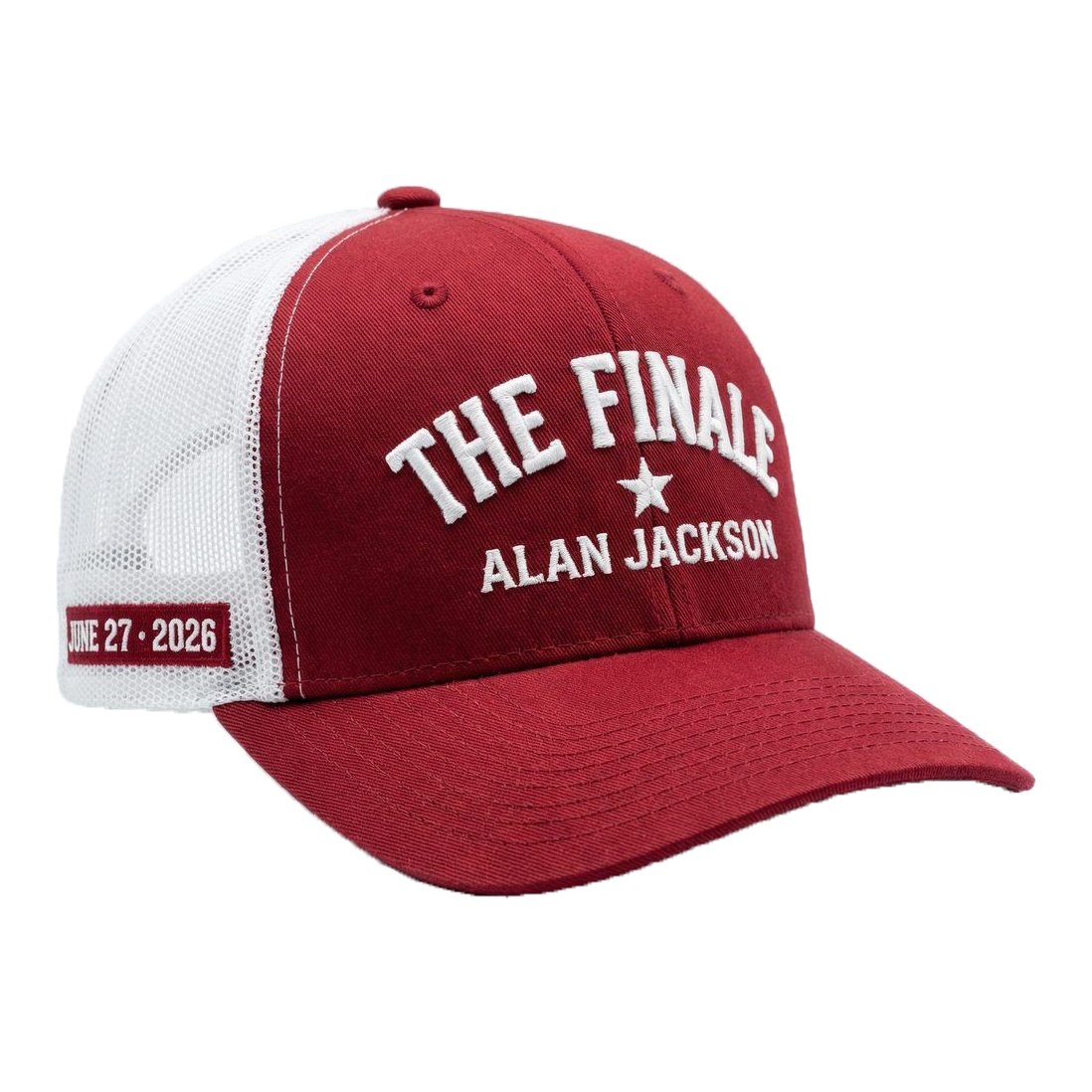 Crimson & White Trucker Hat
