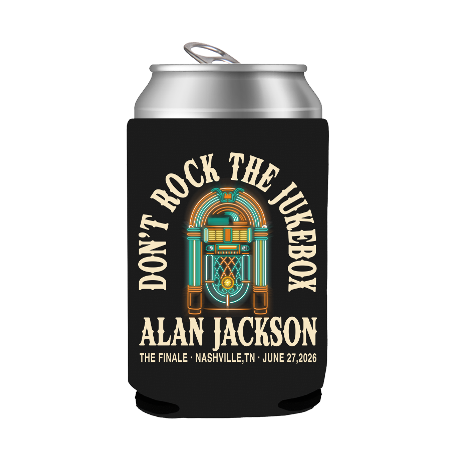 Don't Rock The Jukebox Finale Koozie