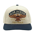 Navy & Cream Eagle Hat