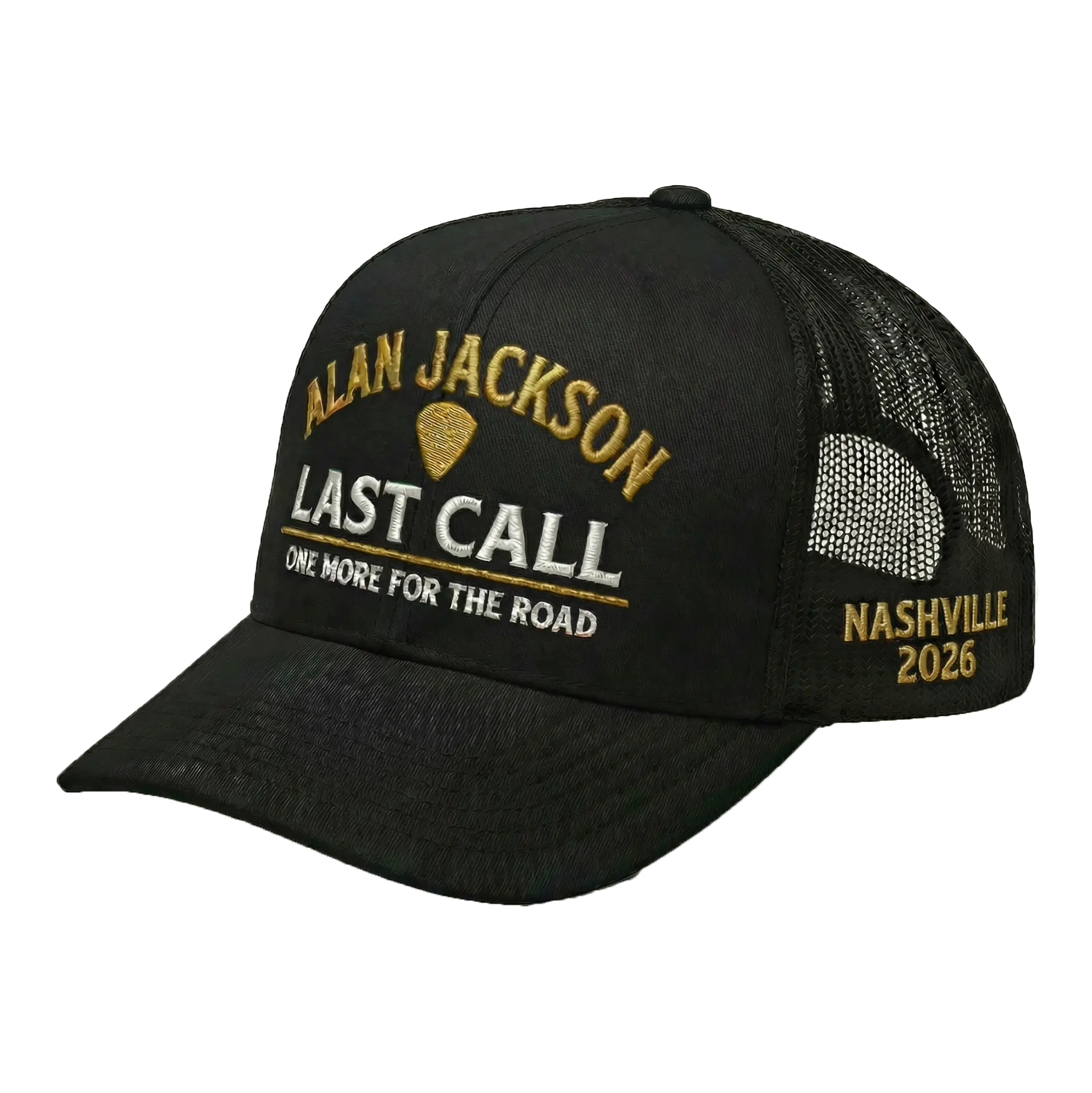 Black Trucker Hat