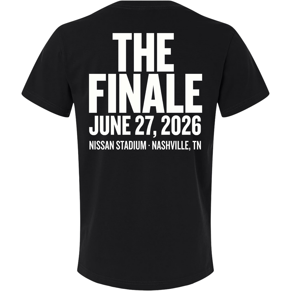 Alan Face Finale Black Tee