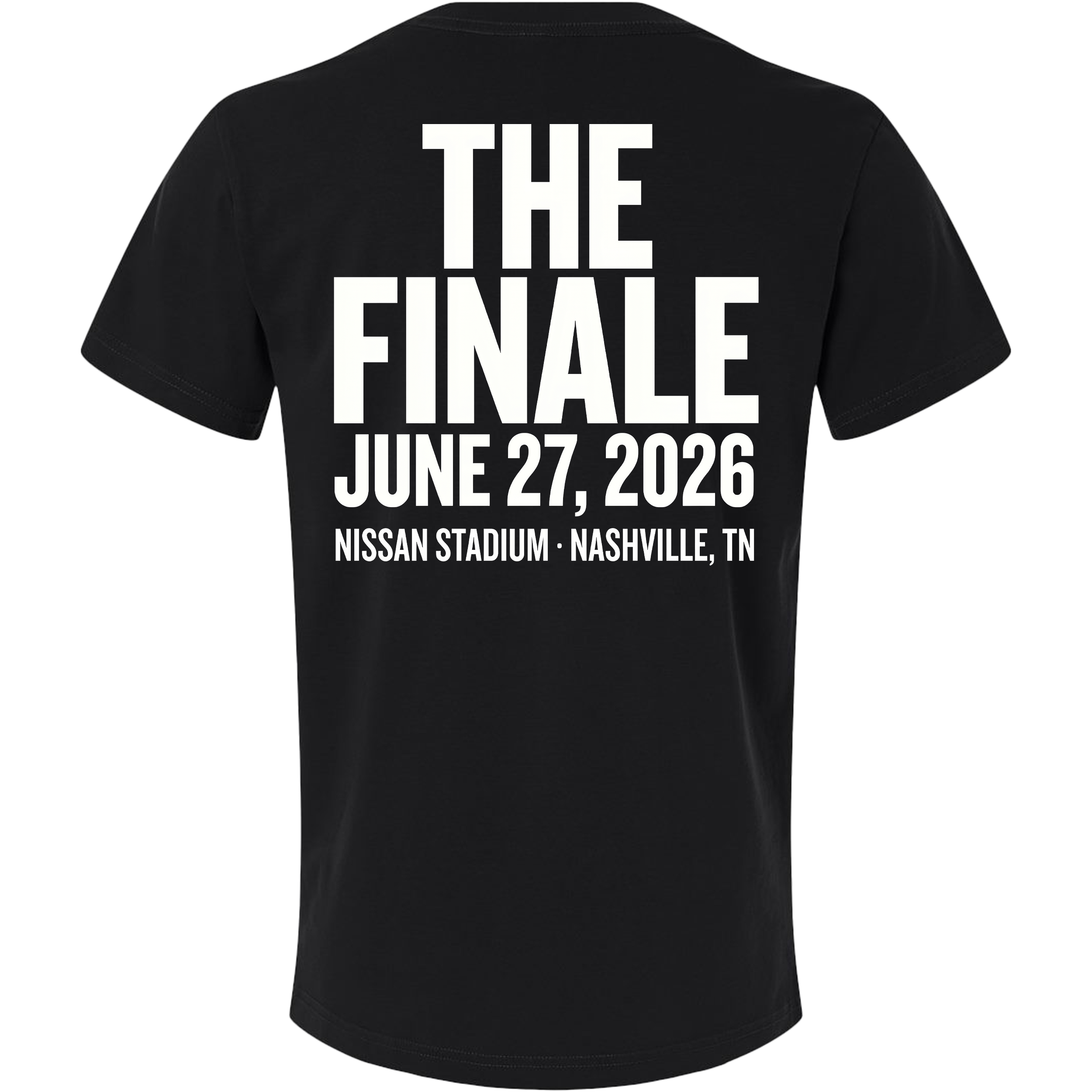 Alan Face Finale Black Tee