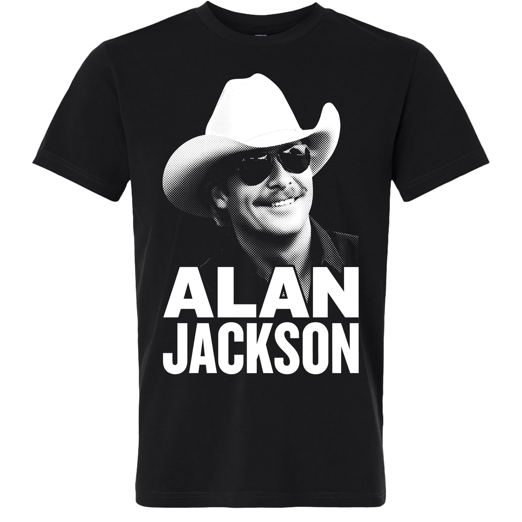 Alan Face Finale Black Tee