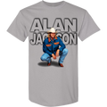 Squatting Alan Heather Grey Tee